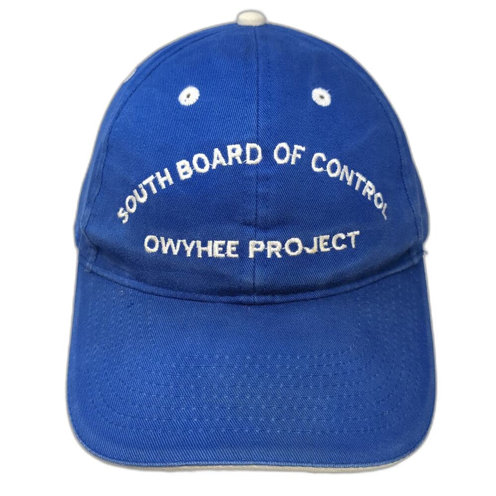 OTTO Baseball Cap Blue One Size Strapback South Board of Control Owyhee Project